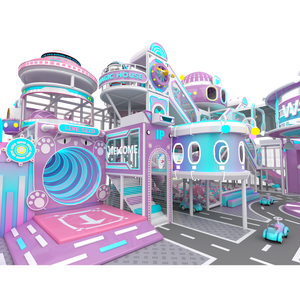Aoleao Custom Galaxy Theme Indoor Playground Ball <b>Pool</b> <b>Slide</b> Climbing Trampoline Go Kart for Kids Soft Play CE TUV Certified - Product Image 3