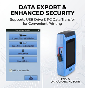 OEM/ODM 1310/1550nm 24/22dB 5m~70KM 8 fonctions en 1 appareil Mini OTDR intelligent multifonction OPM VFL FTTH - Product Image 4