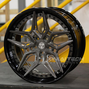 ล้อฟอร์จ XINLAI สี Gunmetal แบบ 2 ชิ้น ขนาด 19 นิ้ว 5x112 5x114.3 สำหรับ BMW M3 M4 M5 สำหรับ Mercedes-Benz C63 E63 สำหรับ Audi RS5 RS7 - Product Image 5