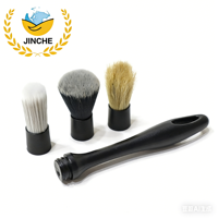 Kit de Limpieza Interior para Auto con Cepillo para Nieve, Juego de Cepillos para Detallado, Cepillo para Ruedas y Herramientas de Limpieza