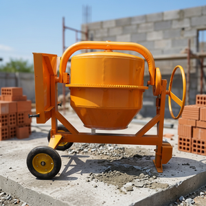 2 4 ruedas motor diésel tipo rescate tambor basculante mezcladoras de cemento gasolina hormigonera para maquinaria de construcción - Product Image 3