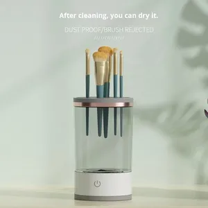 Limpiador de Brochas de Maquillaje Automático, Recargable y de Secado Rápido, Venta al Por Mayor, Producto de Belleza Chino - Product Image 4