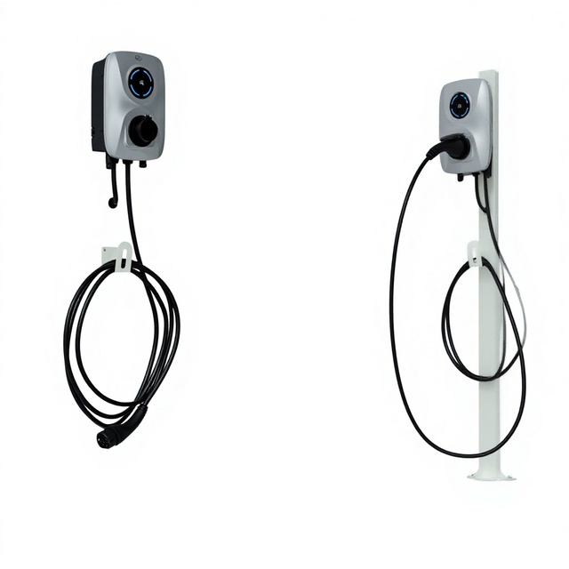 EVI 7kW AC EV Charger Series for Residential Scenarios, Wi-Fi & APP Controlled, OEM/ODM Available