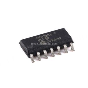 MCP3204-C MCP3204T-CI/SL SOIC-14 Chip convertidor A/D de cuatro canales de 12 bits - Product Image 1