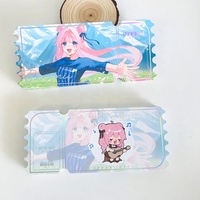 Cartes d'invitation de dessins animés, maquette numérique gratuite, cartes d'invitation, cartes de vœux de luxe en forme de billets avec quantité minimale de commande bas