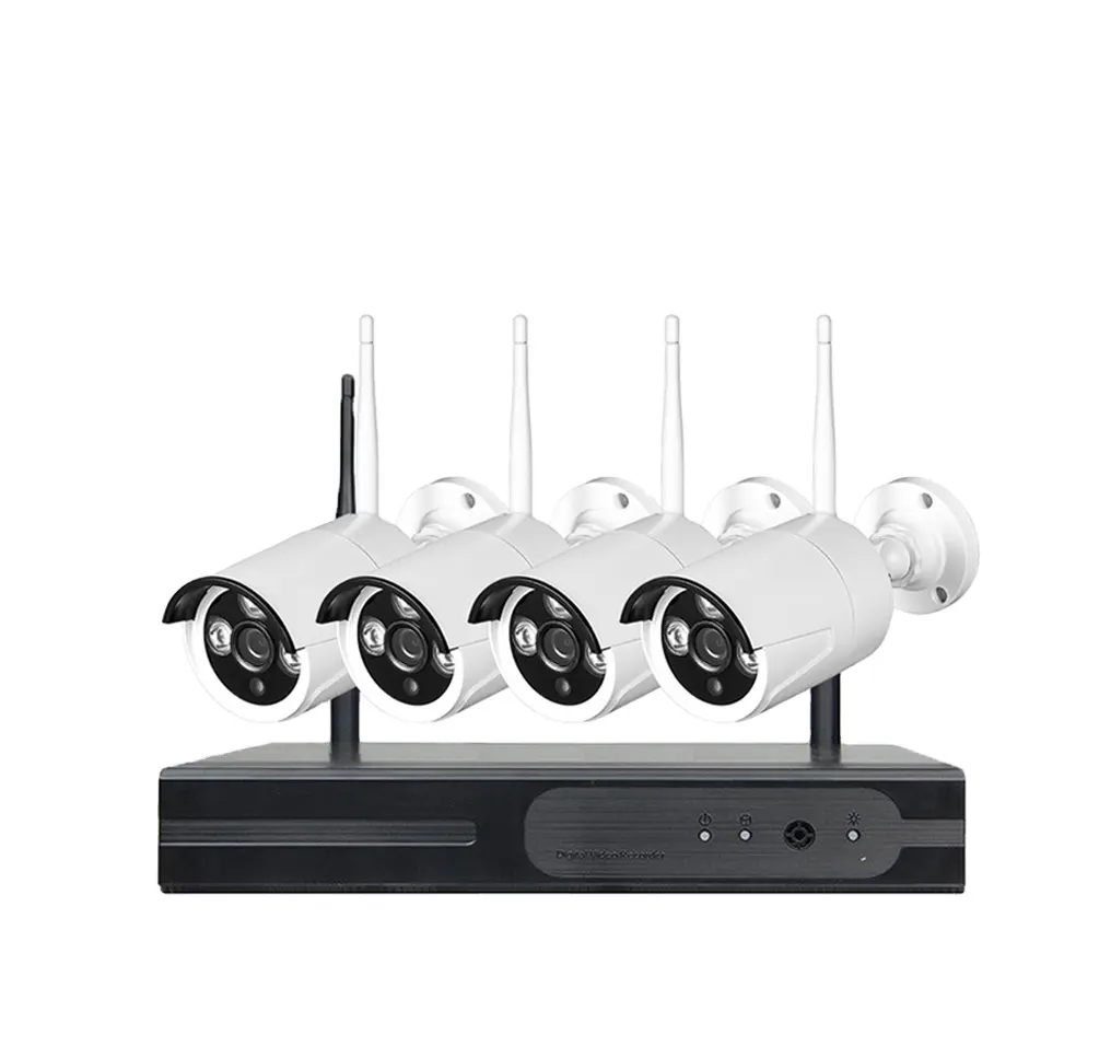 Innotronik Tuya Smart CCTV Wireless Surveillance System Kit 2MP Home Security Camera System Outdoor Camera Security Wif NVR Kit