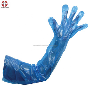 Meilleur Prix Fabricant Fournir Ranch Bovins Insémination Artificielle Vétérinaire Équipement Gants Longs 90 cm - Product Image 2