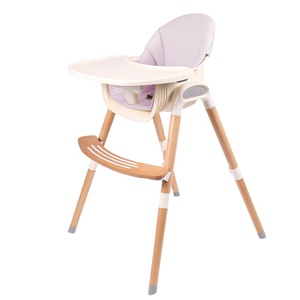 <span class=keywords><strong>Chaise</strong></span> <span class=keywords><strong>haute</strong></span> <span class=keywords><strong>en</strong></span> <span class=keywords><strong>bois</strong></span> réglable de <span class=keywords><strong>haute</strong></span> qualité pour l'alimentation des bébés - Product Image 2