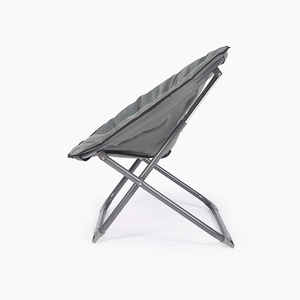 Fauteuil de camping pliable Tepu en tissu Oxford de coton moderne, chaise lune en acier inoxydable, mobilier d'extérieur - Product Image 2