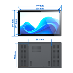 Panel <span class=keywords><strong>PC</strong></span> Táctil Capacitivo de Marco Abierto de 32 Pulgadas, Resistente al Agua IP65, Pantalla de Alto Brillo, Sistema Operativo Win/Linux/Android, Solución Integrada para Kiosco - Product Image 2