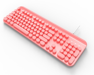 Tùy Chỉnh Đầy Màu Sắc Đầy Đủ Kích Thước 104 Phím Vòng Keycaps Máy Đánh Chữ Bàn Phím Có Dây Cho Máy Tính <span class=keywords><strong>X</strong></span>ách Tay PC - Product Image 2