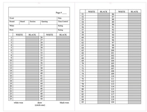<span class=keywords><strong>Scacchi</strong></span> giocatore di <span class=keywords><strong>scacchi</strong></span> Scorebook (120 <span class=keywords><strong>mosse</strong></span>/<span class=keywords><strong>gioco</strong></span>)-blu - Product Image 4