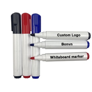 Meilleur marqueur effaçable pour tableau blanc, encre liquide rechargeable, marqueur effaçable à sec pour tableau blanc avec logo personnalisé - Product Image 1