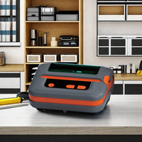 Printer Label Thermal Mobile Nirkabel USB 4 Inci 110mm, Printer Resi Thermal Portabel Bluetooth Wifi