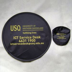 High Quality Custom Logo Dog Training Flyer Toys Folding Fan With <b>Pouch</b> - Product Image 3