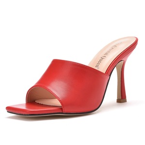 Delle Signore Delle donne di Modo di Colore Giallo Nero della Festa Nuziale di Alta Blocco di Spessore Tacco Pompa Sandali Nude Scarpe <span class=keywords><strong>Tacchi</strong></span> Pompe Pantofole - Product Image 6