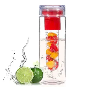 Walmart Mc-Donald's Approved fruit infuser bottle fashionable water bottle hot new for 2024