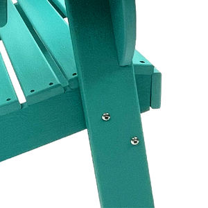 Chaise pliante moderne en HDPE <span class=keywords><strong>de</strong></span> type Adirondack pour foyer extérieur portable, idéale pour jardin, cour, plage, parc et école - Product Image 3