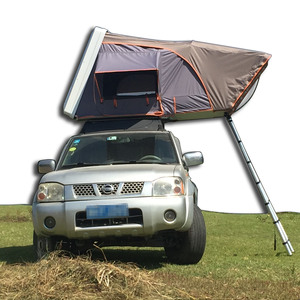 Tienda de Campaña de Techo Rígida <span class=keywords><strong>para</strong></span> Vehículos Todoterreno 4x4, <span class=keywords><strong>para</strong></span> 3-4 Personas, Lona <span class=keywords><strong>para</strong></span> Acampar en el Automóvil, Remolque <span class=keywords><strong>para</strong></span> Uso en Exteriores - Product Image 1