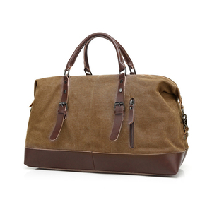 Sac <span class=keywords><strong>de</strong></span> voyage week-end en toile cirée imperméable pour homme, personnalisé en gros, grande capacité, sac <span class=keywords><strong>de</strong></span> voyage en toile pour longs trajets - Product Image 2