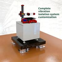 Isolateur de vibrations à ressort à flottation d'air pour tambour industriel série ALJ-56, amortisseur de chocs, fabricant d'équipements de précision