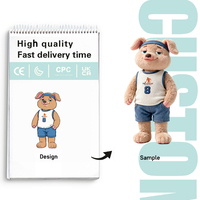 Peluches personnalisées mignonnes en gros avec quantité minimale de commande par un fabricant de jouets en peluche pour poupées sur mesure