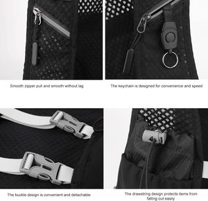 Men's Lightweight Sports Vest Bag Outdoor Mobile Phone <b>Storage</b> Chest Bag Sports Hydration Phone Holder Vest for Hiking - Product Image 2
