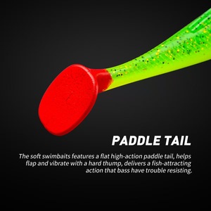 เหยื่อตก<span class=keywords><strong>ปลา</strong></span>แบบลอยน้ำ TPE ขนาด 60 ซม. 80 มม. เหยื่อปลอมสำหรับตก<span class=keywords><strong>ปลา</strong></span>แบสและ<span class=keywords><strong>ปลา</strong></span>เทราต์ รูปทรงใบพาย หางรูปตัว T สำหรับตก<span class=keywords><strong>ปลา</strong></span>ทะเล ตก<span class=keywords><strong>ปลา</strong></span>จากเรือ และตกปลาน้ำจืด - Product Image 5