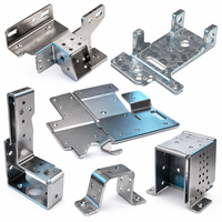 Support de fixation CNC sur mesure OEM, pièces découpées au laser en acier inoxydable, supports de montage métalliques de haute qualité