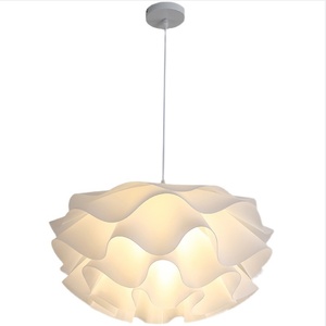 Lampadario Nordico per Camera da Letto <span class=keywords><strong>con</strong></span> Design a Pigna e Zucca, Sorgente Luminosa LED e Telecomando - Product Image 4