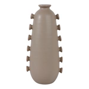 Vaso Decorativo in Ceramica con Dettagli Laterali, Formato Piccolo per Arredamento Casa, Ufficio, Soggiorno e Camera da Letto - Product Image 4