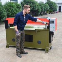 Presse de découpe manuelle 40T pour cuir et tissu non-tissé, avec boîte de vitesses, moteur, pompe, roulement et engrenage Tai Wei