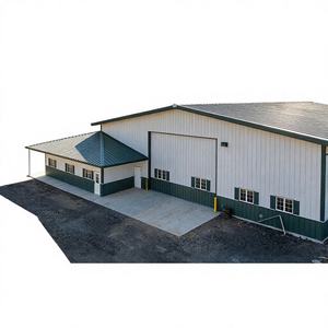 Stade multisports innovant à structure en acier préfabriquée à travée libre, avec une durée de vie de 50 ans et une résistance au vent de 200 km/h, idéal pour l'entraînement - Product Image 1