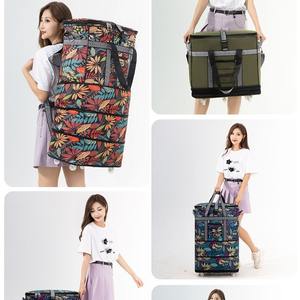 Achetez-en un, obtenez-en un gratuit <span class=keywords><strong>Valise</strong></span> à roulettes Oxford extra large pliable et universelle pour les bagages enregistrés pour les études à l'étranger - Product Image 3