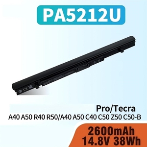 Batería para Portátil de 4 Celdas PA5212U-1BRS PABAS283 para <span class=keywords><strong>Toshiba</strong></span> Tecra A40 A50 C40 C50 Z50 C50-B para <span class=keywords><strong>Satellite</strong></span> Pro A40 A50 R40 R50 14.8V - Product Image 2
