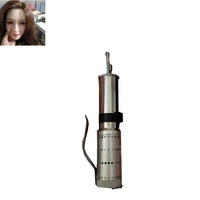 Cheveux de poupées en Silicone, vinyle, haute qualité, pour couture et raie, avec aiguille