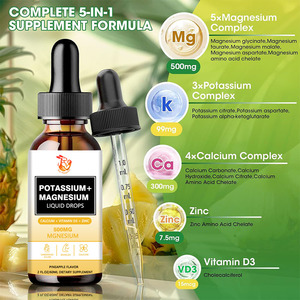 Gotas Líquidas de Potasio y Magnesio a Precio de Mayoreo con 500mg de Magnesio, Apoyan la Producción de Energía, Promueven un Sueño Reparador - Product Image 2