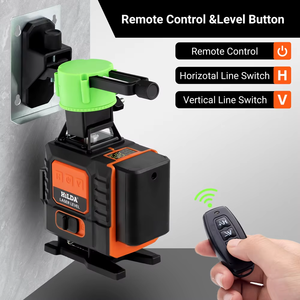 Nivel Láser <span class=keywords><strong>HILDA</strong></span> de 16 Líneas, Autonivelante, 4x360 °   Nivel Láser de Rayo Verde <span class=keywords><strong>4D</strong></span>, Láser de Línea Vertical para la Construcción de Pisos y Azulejos - Product Image 5