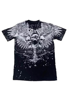 Grensoverschrijdend populair Europees-Amerikaans vintage modemerk Grensoverschrijdend nieuw vleugelpatroon 3D digitaal print paar trendy - Product Image 6