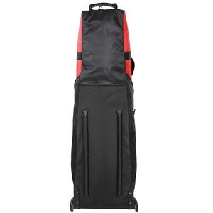 BSCI factory Hot Sale Golf Travel Storage <b>Bag</b> Portable Black Golf Travel Carry <b>Bag</b> With <b>Wheels</b> - Product Image 2