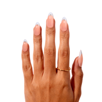 30 pièces de faux ongles de haute qualité, faux ongles courts, ongles français à presser, logo personnalisé 3D, produits de beauté pour ongles artificiels