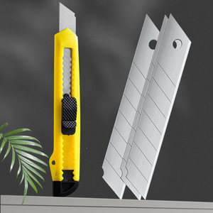 <b>Utility</b> <b>Knife</b> Plastic Yellow 993 Specification Office Tool For Paper Package Wall Cutting With Replacement Blades - Product Image 1