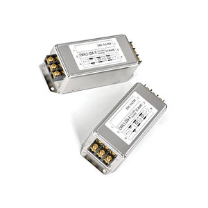 Filtre de puissance CA monophasé, filtre EMI à trois niveaux, bloc de bornes 220V CW4L3-3A/6A/10A/20A/30A-R, anti-parasitage CW4L3-30A-R - Product Image 1