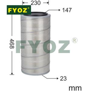 Luchtfilter <span class=keywords><strong>CA</strong></span>-816 600-181-8230 600-181-8231 600-181-8270 600-181-8370 6001818231 6001818270 6001818370 Dh50 DH55-V DH60-5 Dh250 - Product Image 5