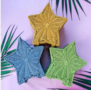 Nouvel organisateur de vêtements en herbe de mer tissé à la main, bohème, écologique, avec une capacité de 10 à 20 L pour la décoration du salon - Product Image 3