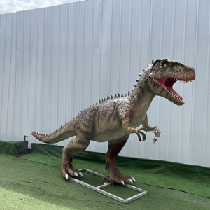 Modèle de <span class=keywords><strong>dinosaure</strong></span> T-rex animatronique de 4 m de long, taille réelle, pour jardin, centre commercial, à vendre - Product Image 2