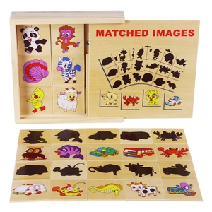 <span class=keywords><strong>Gioco</strong></span> di Abbinamento <span class=keywords><strong>delle</strong></span> <span class=keywords><strong>Ombre</strong></span> Montessori, Puzzle di Forme, Carte Abbinabili, <span class=keywords><strong>Gioco</strong></span> di Memoria - Product Image 4