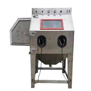 Stainless Steel Wet Sand Blasting Cabinet with Pump for Aerospace Parts Manual Operation High - Product Image 1