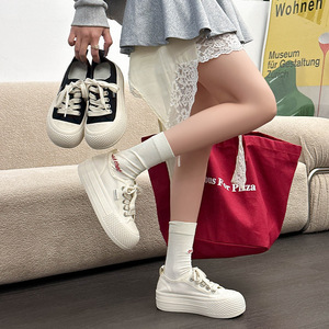 Nouvelles baskets en maille respirantes à semelle épaisse et robuste, antidérapantes et résistantes à l'usure, chaussures de sport décontractées pour femmes, collection été 2026 - Product Image 5