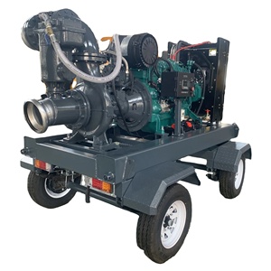 High Lift 50m Head End Suction <b>8</b> Inch Self Priming Water Pump M8-27 High Lift 6 Inch Farm Irrigation Movable Pump Agricultural E - Product Image 1